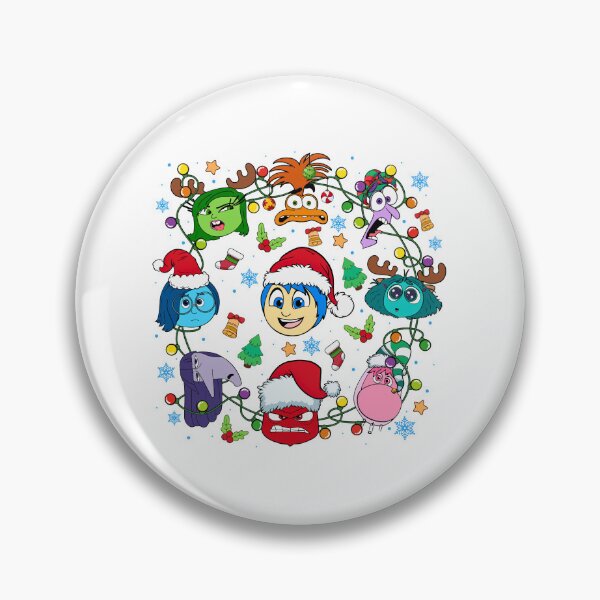 Item preview, Inside Out Christmas Emotions Holiday Lights Wreath designed and sold by lojadpop.