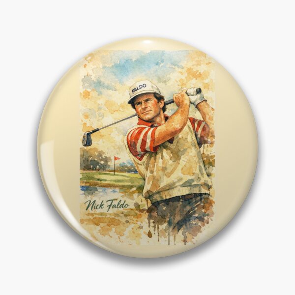 Item preview, Sir Nick Faldo Iconic British Golfer designed and sold by Sarcastic designs.