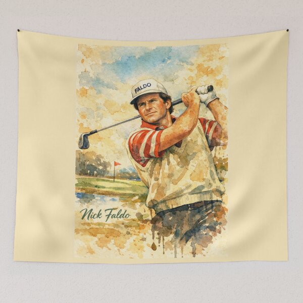 Item preview, Sir Nick Faldo Iconic British Golfer designed and sold by Sarcastic designs.