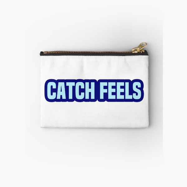 Item preview, Catch Feels, Dating Memes Blue Outline designed and sold by Memes N Lore .