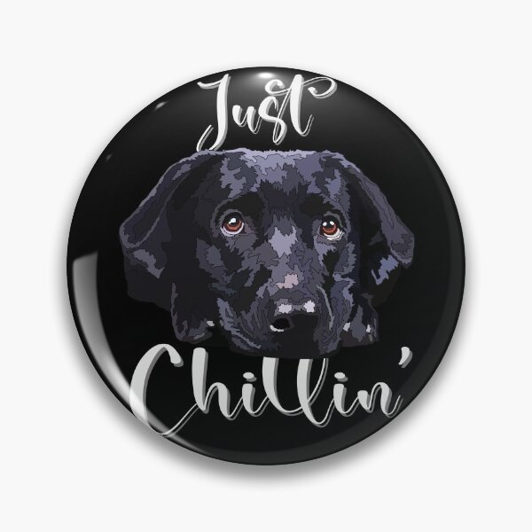 Item preview, Just Chillin Black Labrador Dog designed and sold by Just-Arts-4U.