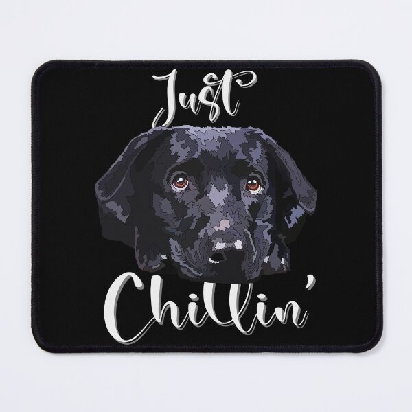 Item preview, Just Chillin Black Labrador Dog designed and sold by Just-Arts-4U.