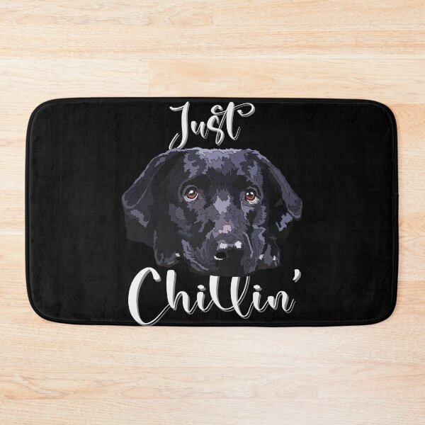 Item preview, Just Chillin Black Labrador Dog designed and sold by Just-Arts-4U.