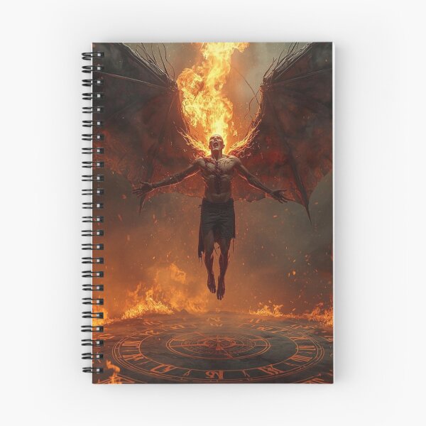 Item preview, Demon Ascension Ritual – Dark Fantasy Demonic Transformation Art designed and sold by Ferdopalec.