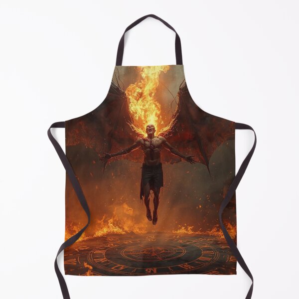 Item preview, Demon Ascension Ritual – Dark Fantasy Demonic Transformation Art designed and sold by Ferdopalec.