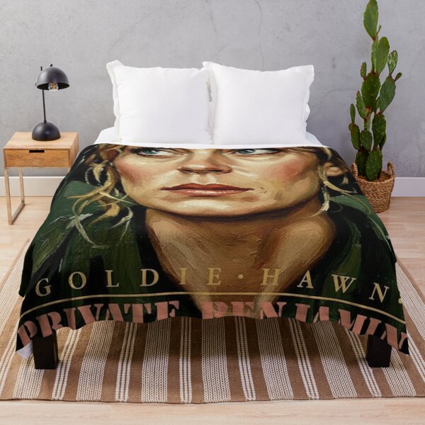 Item preview, Blonde Woman Army Helmet Portrait Art | Military Green 80s Comedy Movie Painting | Serious Gaze designed and sold by Art's Diner.