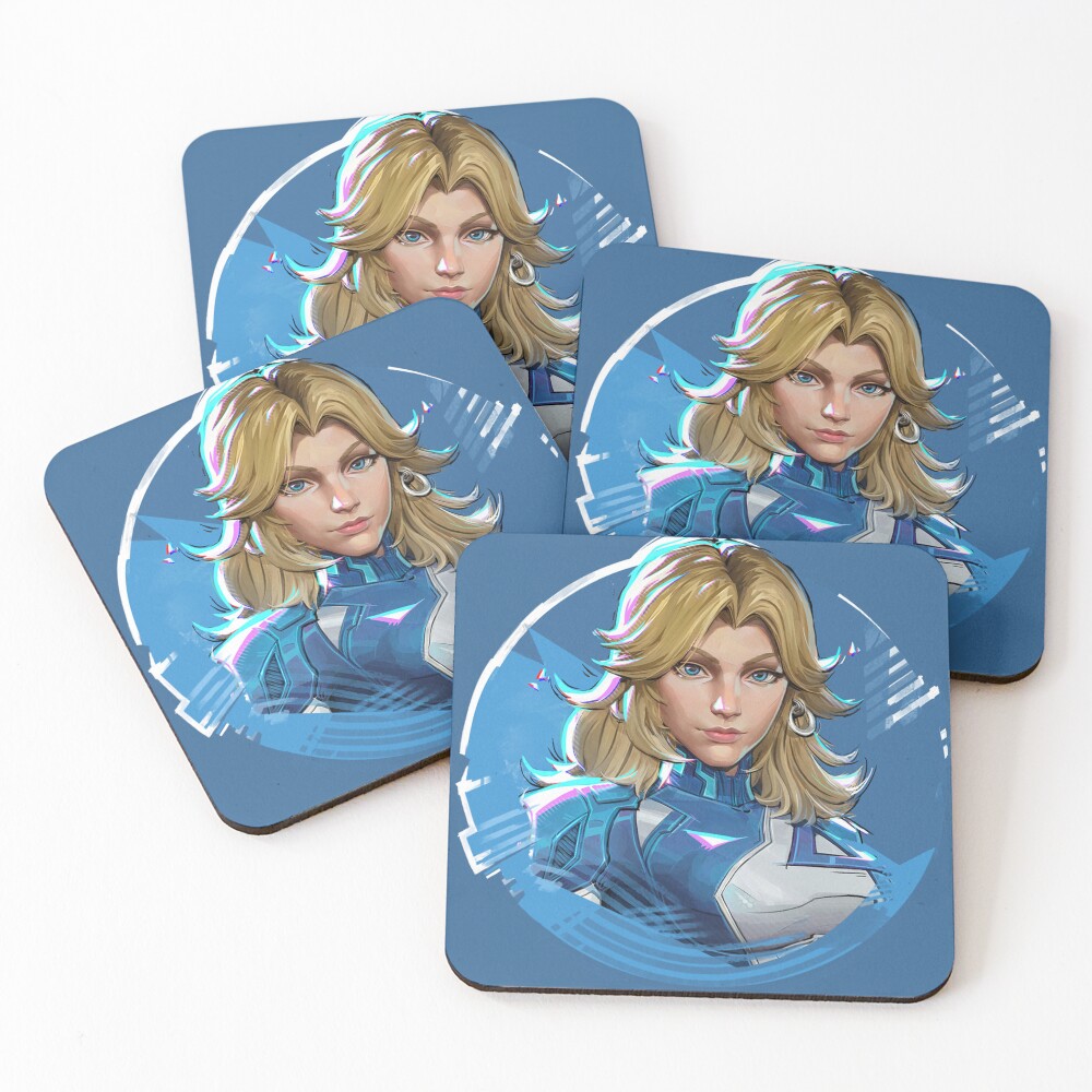 Item preview, Coasters (Set of 4) designed and sold by DrawingCipher.