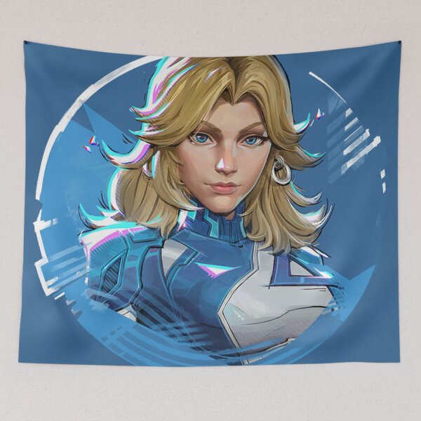 Item preview, Marvel Rivals Invisible Woman Spray designed and sold by KaiSpecter.