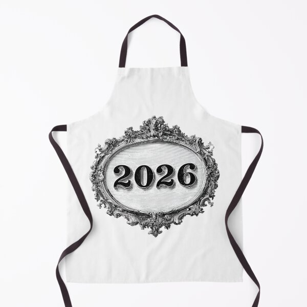 Item preview, Black and white engraved 2026 designed and sold by MendaciousMina.