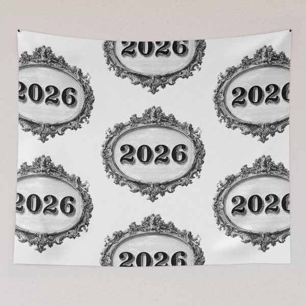 Item preview, Black and white engraved 2026  designed and sold by MendaciousMina.