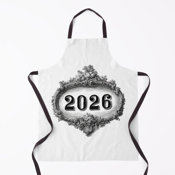 Item preview, Black and white engraved 2026 designed and sold by MendaciousMina.