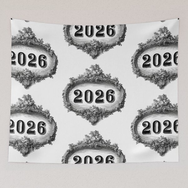 Item preview, Black and white engraved 2026  designed and sold by MendaciousMina.