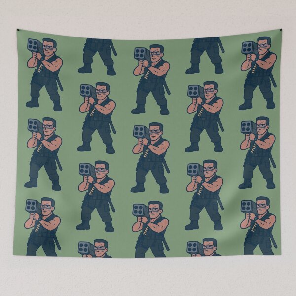 Item preview, The Commando Charm Collection - JOHN MATRIX  designed and sold by CleverCulture.