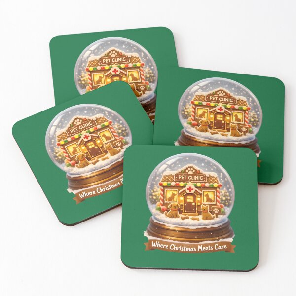Item preview, Where Christmas Meets Care – Gingerbread Vet Snow Globe designed and sold by Bettybee00.