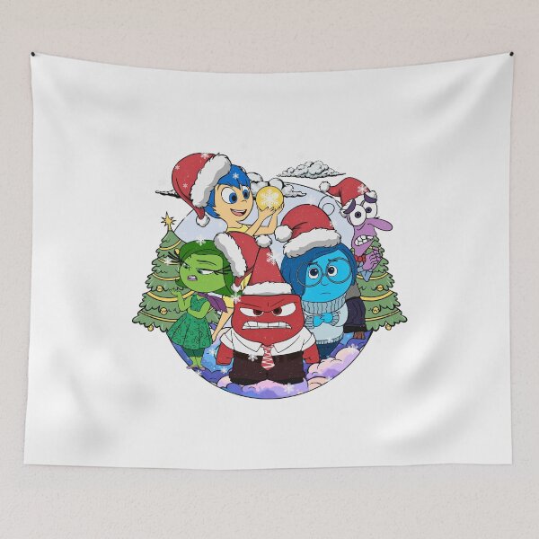 Item preview, Inside Out Christmas Crew: Joy, Sadness, Anger Holiday Design designed and sold by lojadpop.