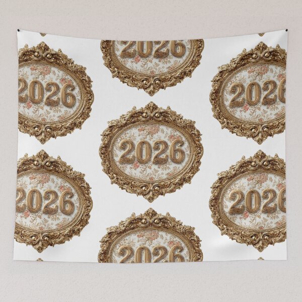 Item preview, Gilded floral frame 2026  designed and sold by MendaciousMina.
