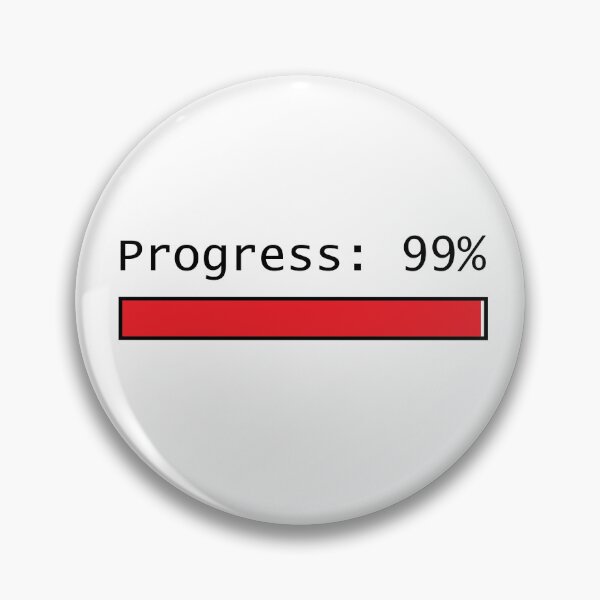 Item preview, Loading Bar Stuck At 99%   designed and sold by cakeely.