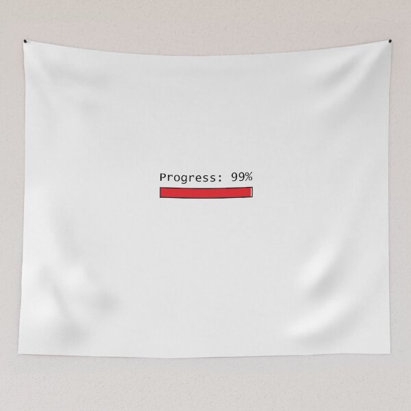 Item preview, Loading Bar Stuck At 99%   designed and sold by cakeely.