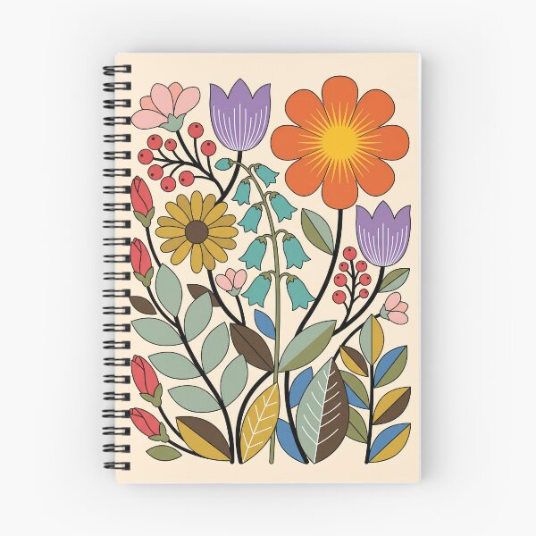 Aperçu de l'œuvre Art floral scandinave moderne du milieu du XXe siècle créée et vendue par DenBox.