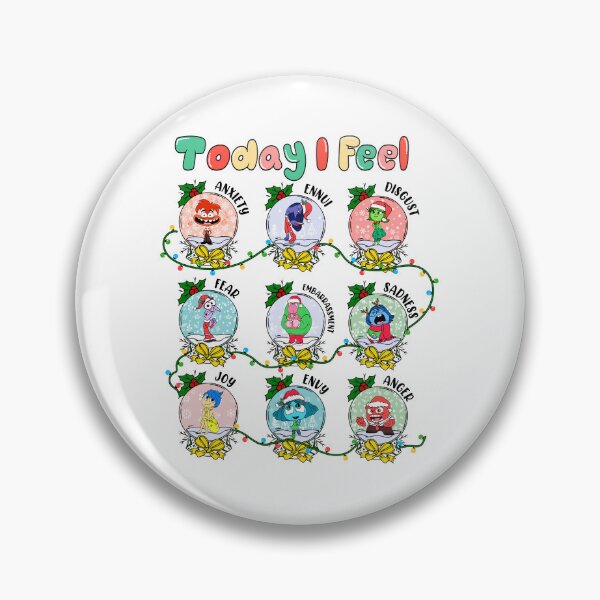 Item preview, Today I Feel All The Emotions Christmas Snow Globes | Inside Out Holiday Design designed and sold by lojadpop.
