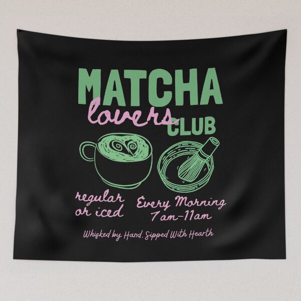Item preview, Matcha Lovers Club designed and sold by stephenflashart.