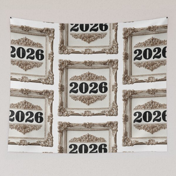 Item preview, White frame 2026  designed and sold by MendaciousMina.