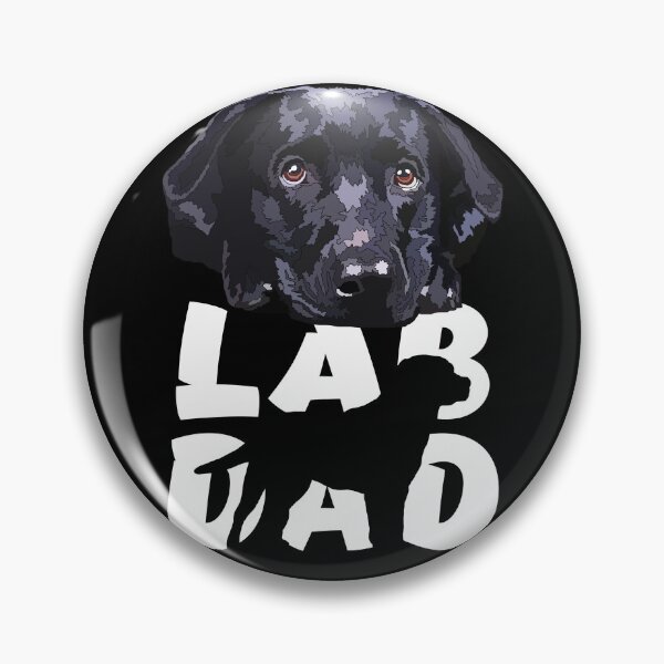 Item preview, Black Lab Dad Puppy Dog designed and sold by Just-Arts-4U.