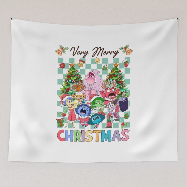 Item preview, Very Merry Christmas Inside Out Emotions Holiday Design designed and sold by lojadpop.