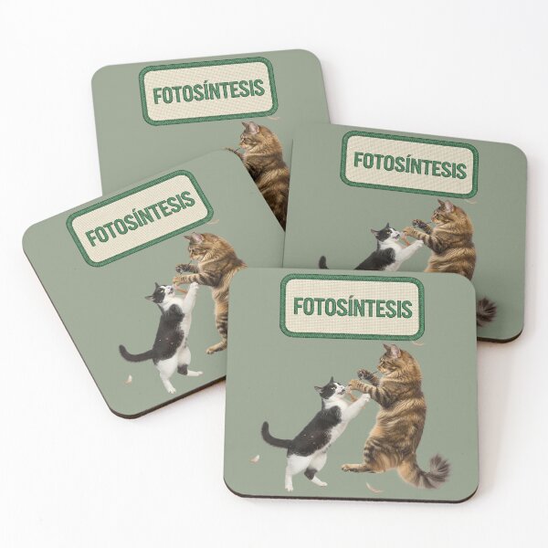 Item preview, PHOTOSYNTHESIS – Absurd Word Patch with Fighting Cats designed and sold by catastrocat.