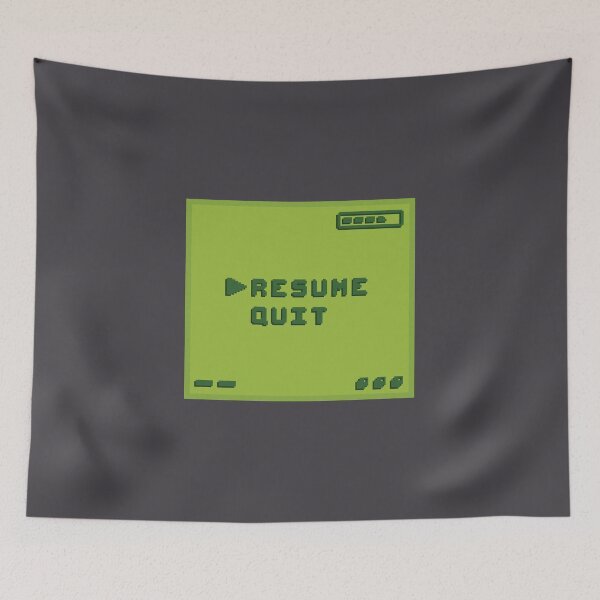 Item preview, Pause screen - Pixel art  designed and sold by miao-art.