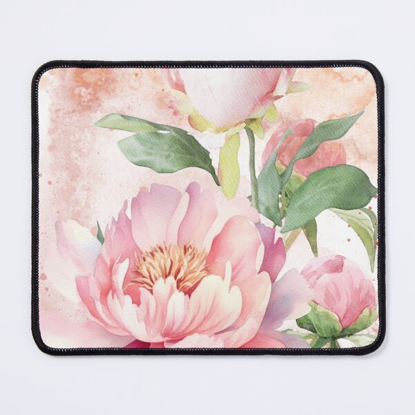 Item preview, Peonies on blush designed and sold by lchantellstudio.