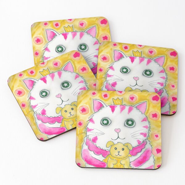 Item preview, Princess Cat With Crown And Toy designed and sold by youssef-jiki.