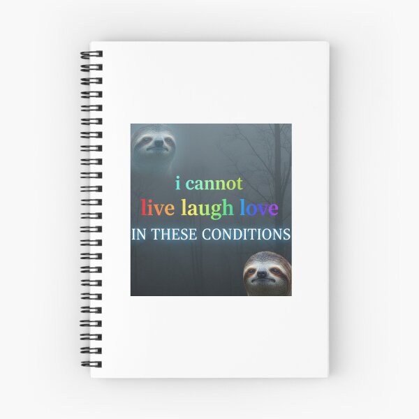 Item preview, Sloth i cannot live laugh love funny meme memes inspirational quotes  designed and sold by CheeseBlueprint.