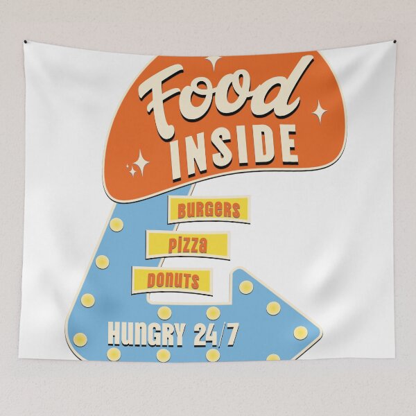 Item preview, Retro Food Inside  designed and sold by Retro Callback.