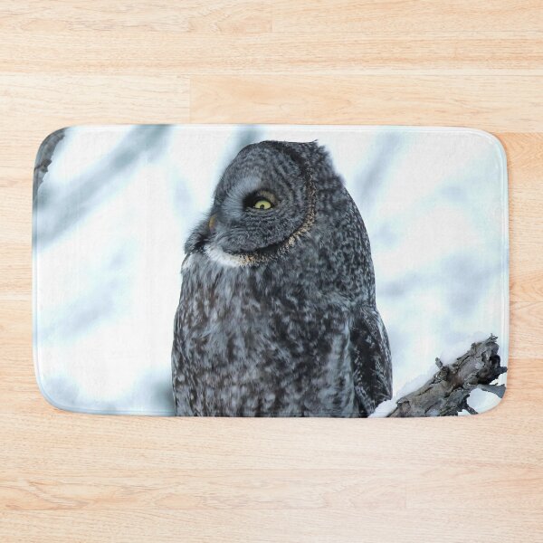 Item preview, Great Grey Owl Perched designed and sold by locustgirl.