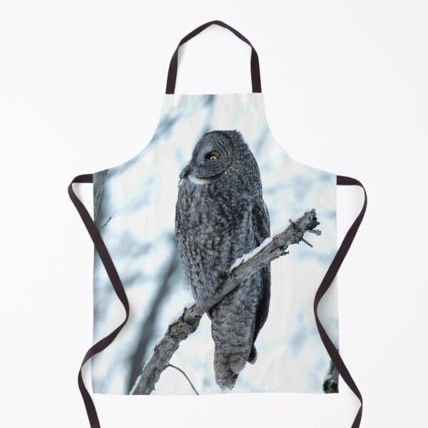Item preview, Great Grey Owl Perched designed and sold by locustgirl.