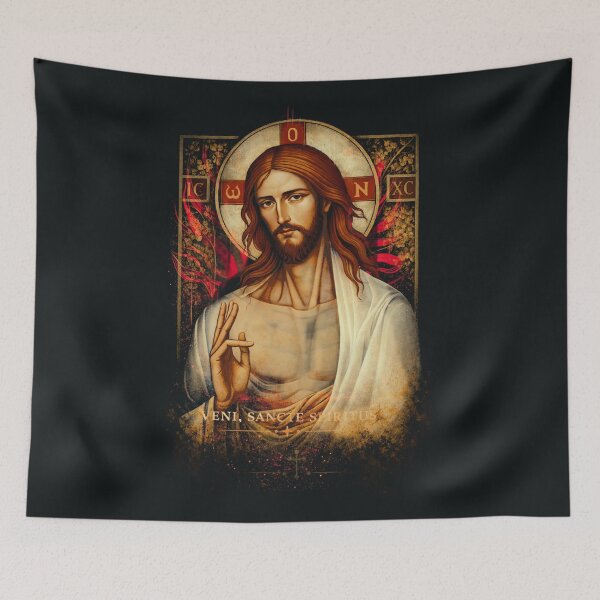 Item preview, Flames of Invocation — Veni, Sancte Spiritus designed and sold by Sanctum Icons.