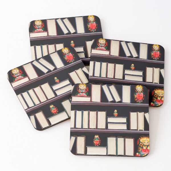 Item preview, Bookstore with handmade matryoshka dolls designed and sold by KukiLdeGuevara.