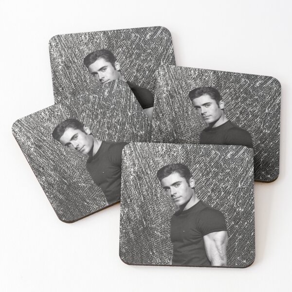 Item preview, Zac Efron - Black and white designed and sold by PYXOO.