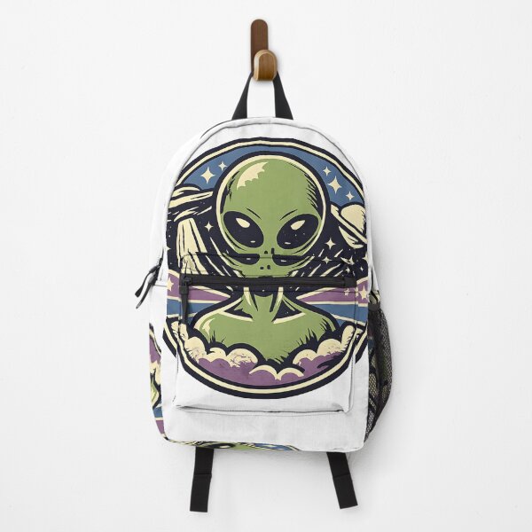 Item preview, Vintage Alien – Retro UFO Logo designed and sold by Dax Studio.