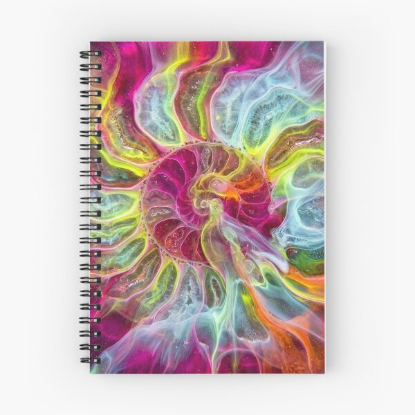 Item preview, Psychedelic Nautilus Shell designed and sold by Tridentulus.