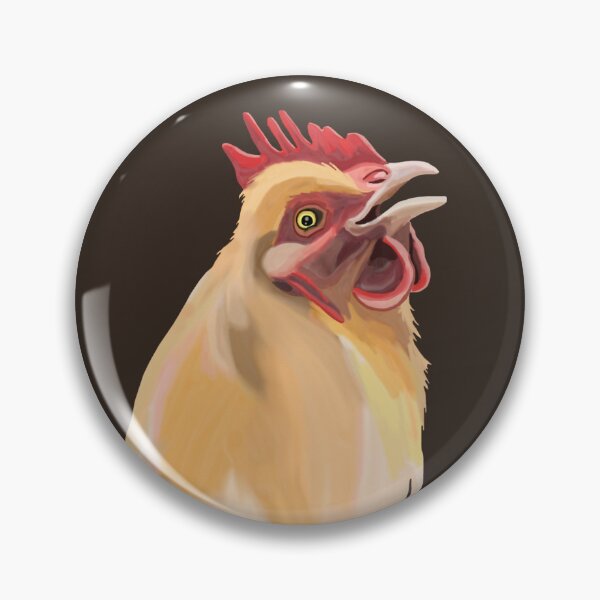 Item preview, Cute Smiling Farm Chicken Portrait  designed and sold by Deborah Camp.