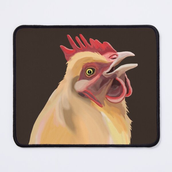 Item preview, Cute Smiling Farm Chicken Portrait designed and sold by Deborah Camp.