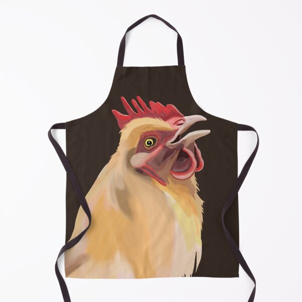 Item preview, Cute Smiling Farm Chicken Portrait designed and sold by Deborah Camp.