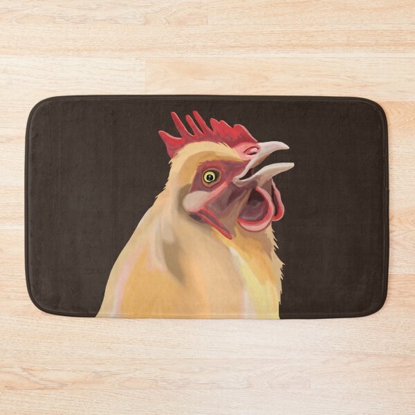 Item preview, Cute Smiling Farm Chicken Portrait  designed and sold by Deborah Camp.