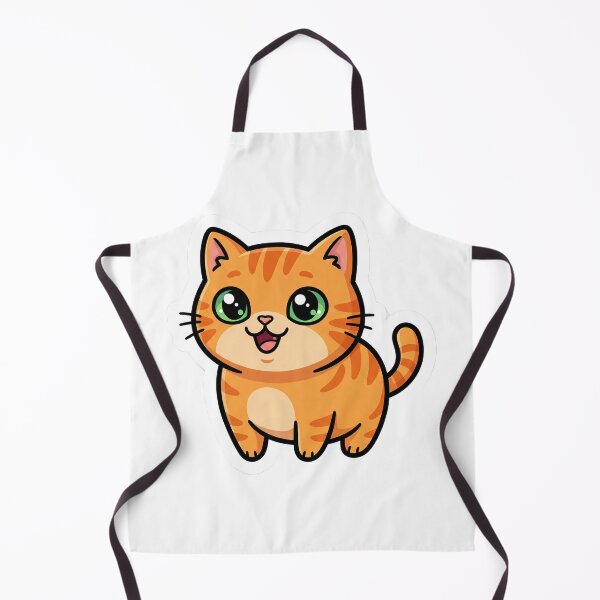 Item preview, cute orange tabby cat sticker designed and sold by hunteroflions.