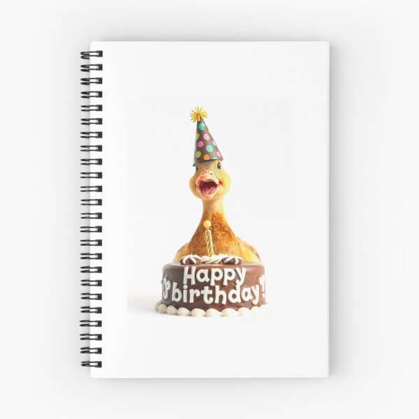 Item preview, Duck Birthday Party Hat Happy Balloons Celebrations Cute  designed and sold by CheeseBlueprint.