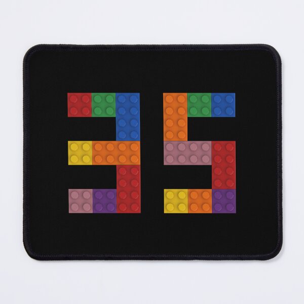 Item preview, 35 numbering made of bricks designed and sold by Brickification.