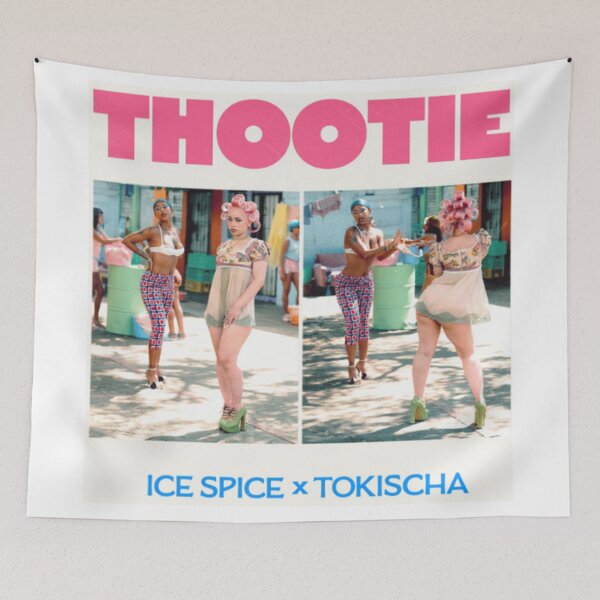 Item preview, ice spice & tokischa "THOOTIE"design designed and sold by Ash-Doll.