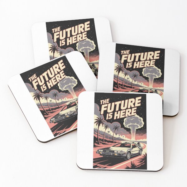 Item preview, Vintage Classic Car Delorean Art Free designed and sold by PrintCarClub.